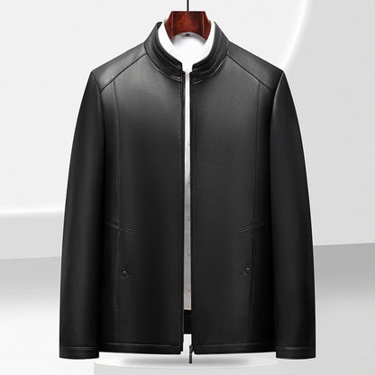 LEATHER STAND JACKET