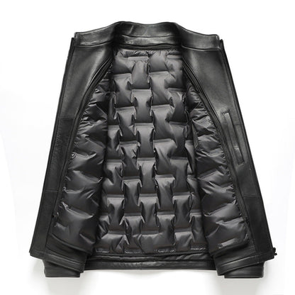 LEATHER STAND JACKET