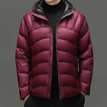 PREMIUM HOODED DOWN COAT