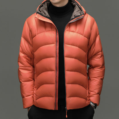 PREMIUM HOODED DOWN COAT