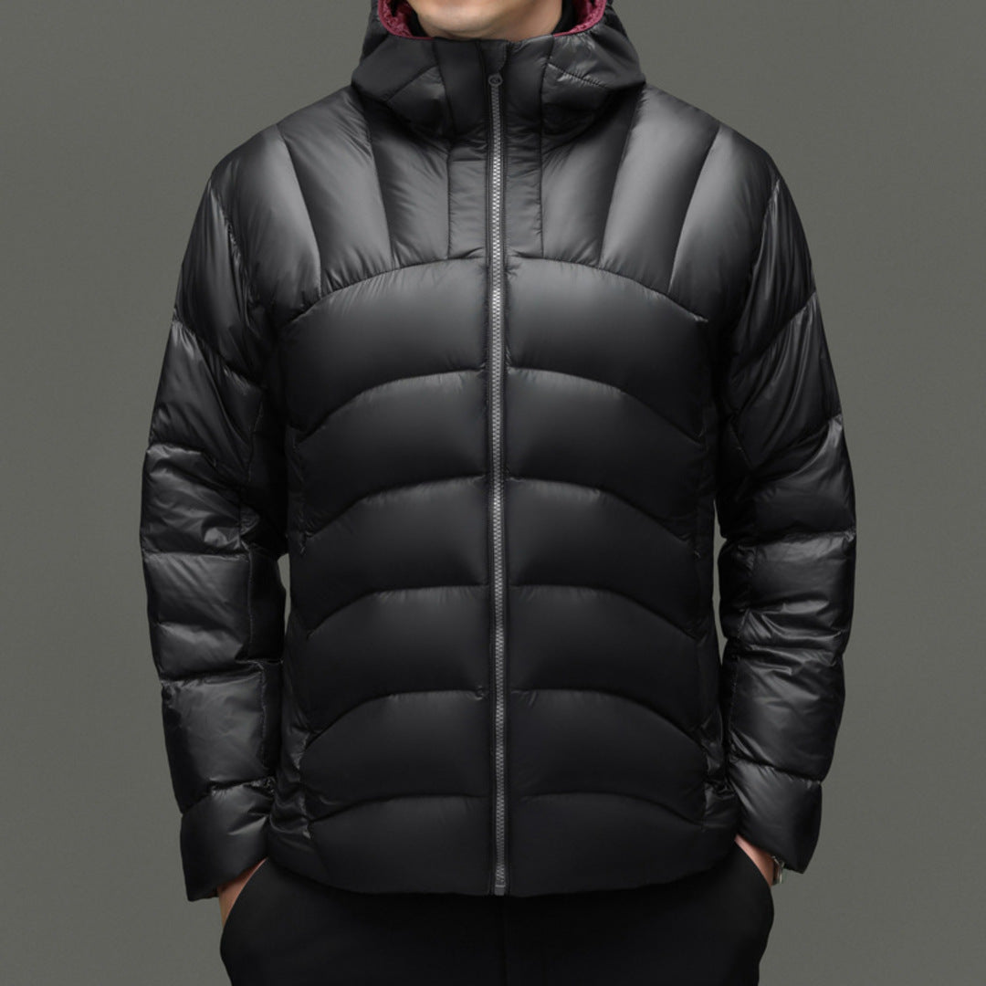 PREMIUM HOODED DOWN COAT
