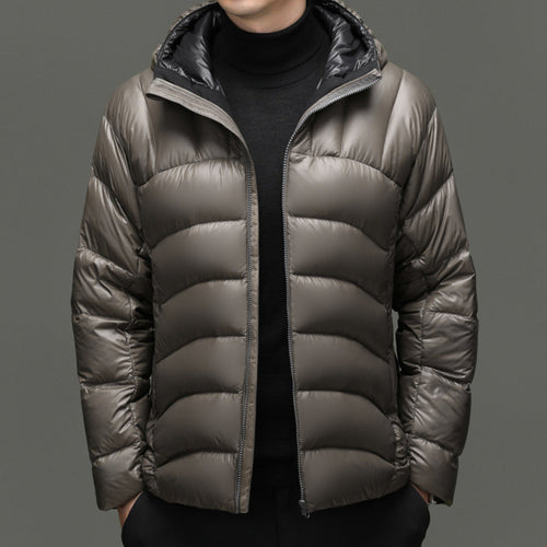 PREMIUM HOODED DOWN COAT