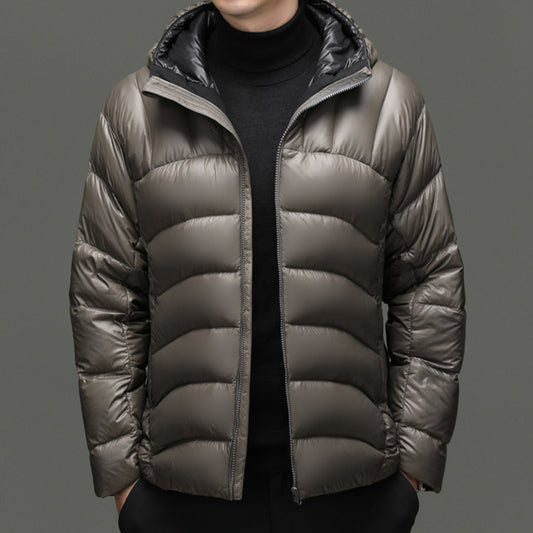PREMIUM HOODED DOWN COAT