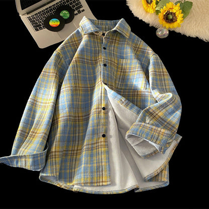 CASUAL PLAID OVERSHIRT