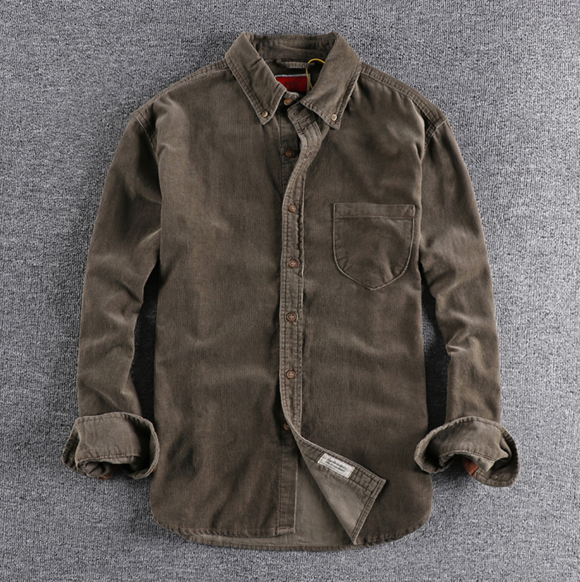 CORDUROY SHIRT EDGE