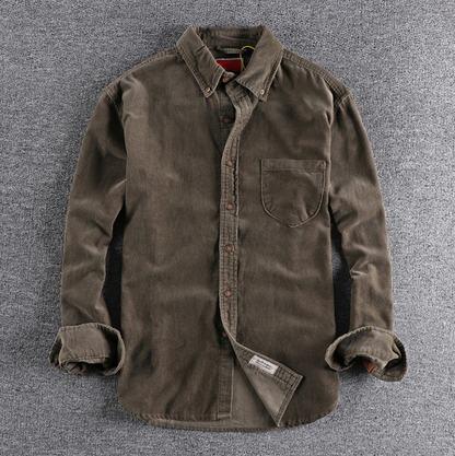 CORDUROY SHIRT EDGE