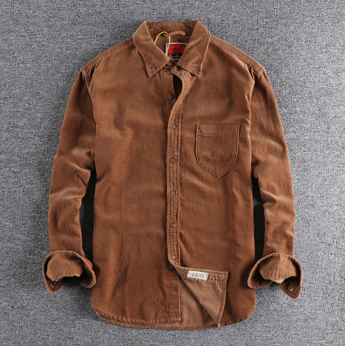 CORDUROY SHIRT EDGE
