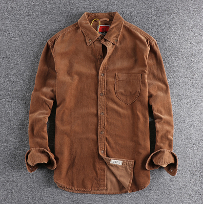 CORDUROY SHIRT EDGE