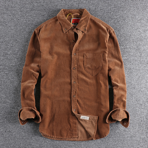 CORDUROY SHIRT EDGE