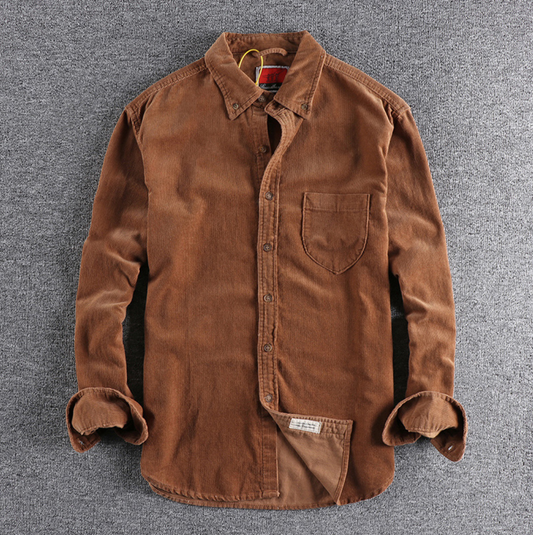 CORDUROY SHIRT EDGE