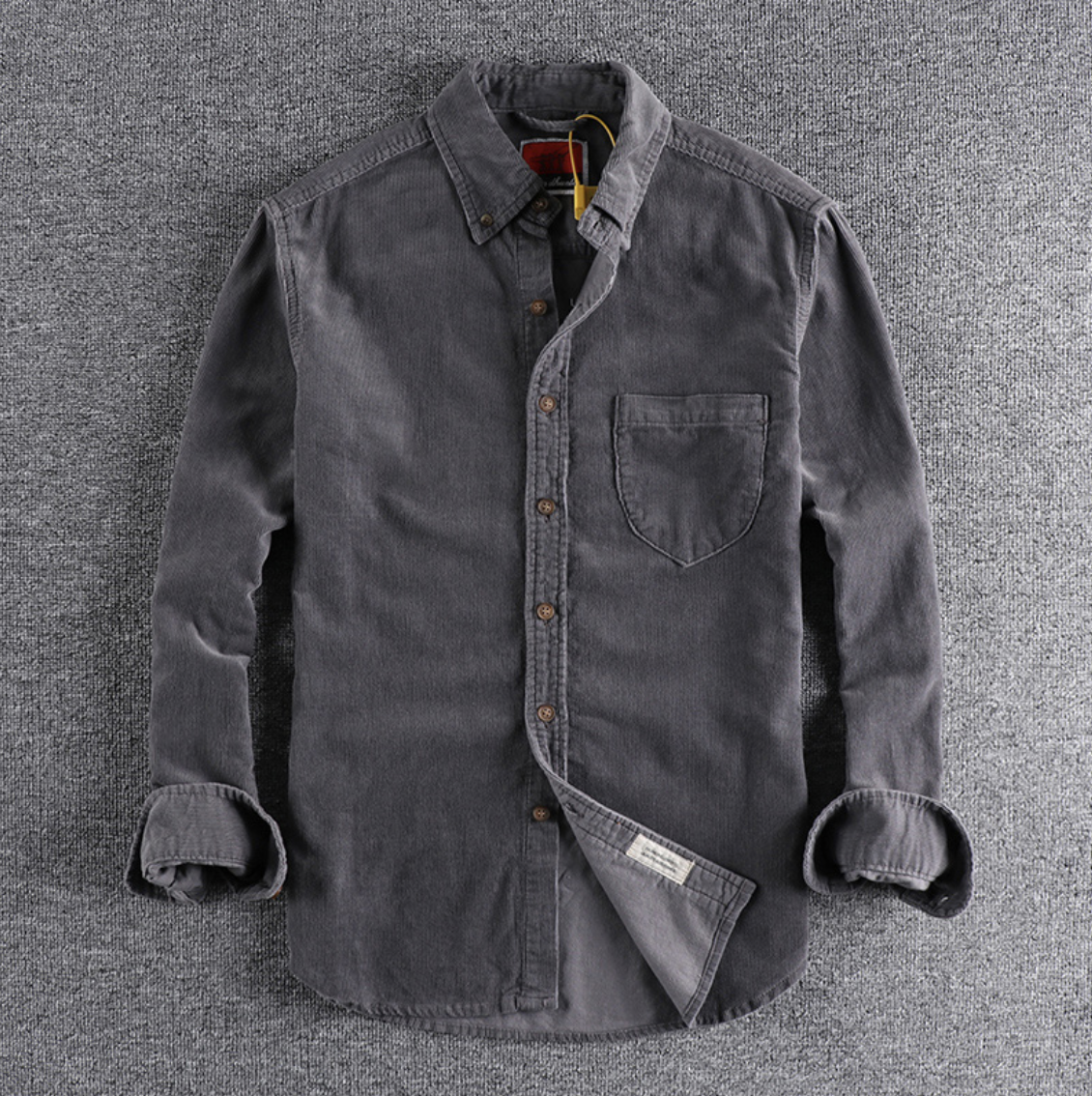 CORDUROY SHIRT EDGE