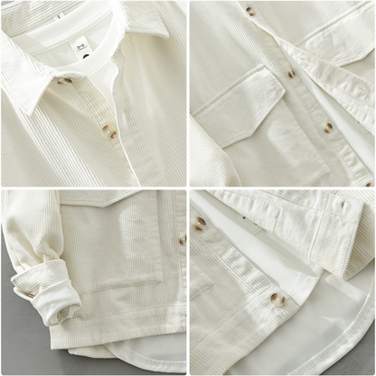 JAPANESE RETRO CORDUROY SHIRT