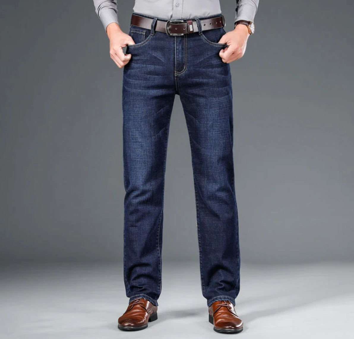 CLASSIC ELASTIC BUSINESS JEANS