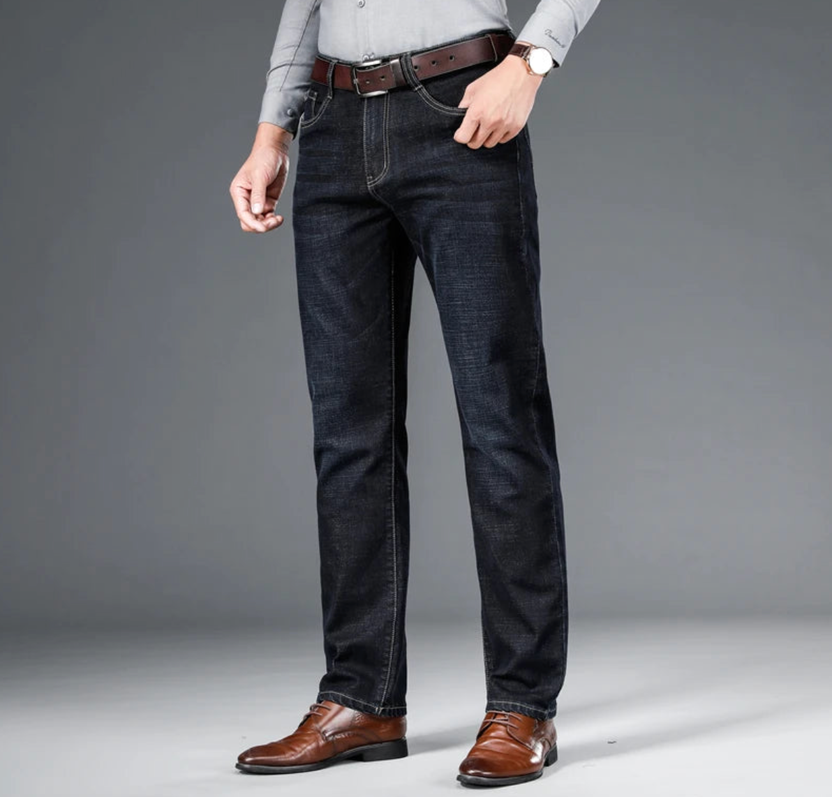 CLASSIC ELASTIC BUSINESS JEANS