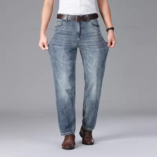 RETRO BUSINESS WASH JEANS