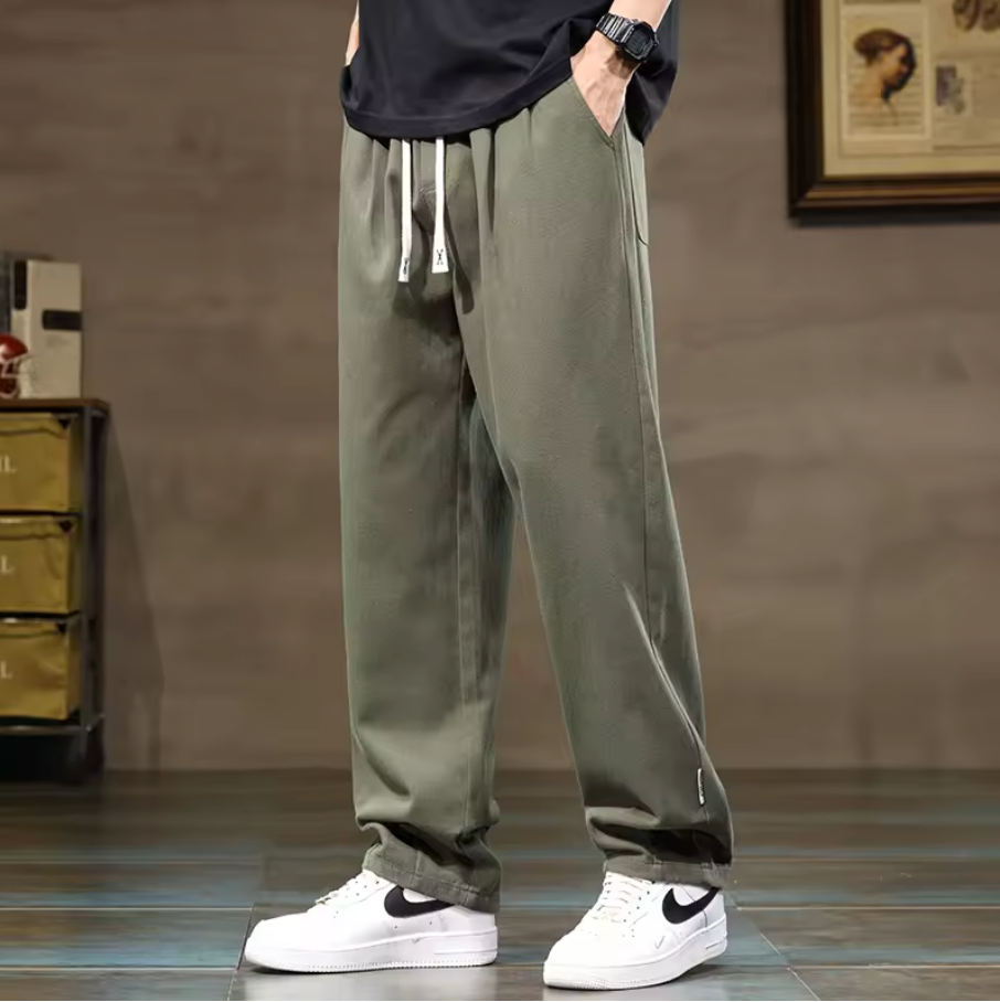 LOOSE COTTON TROUSER