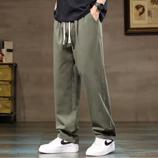 LOOSE COTTON TROUSER