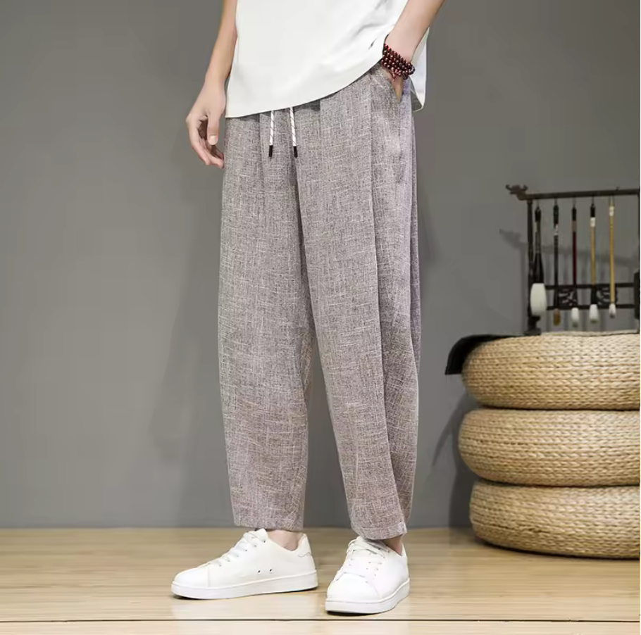 MEN THREAD TROUSERS