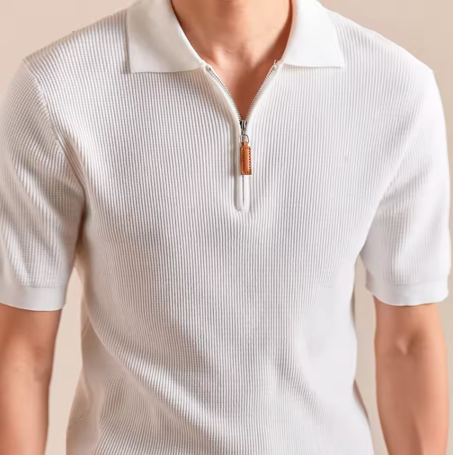 LUXE POLO SHORT SLEEVE