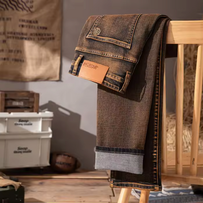 HERITAGE STRAIGHT-FIT JEANS