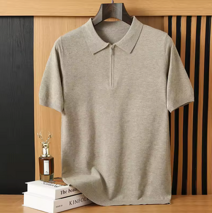 100% WOOL POLO SHIRT