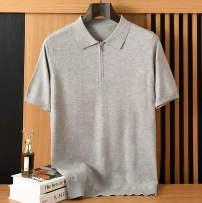 100% WOOL POLO SHIRT