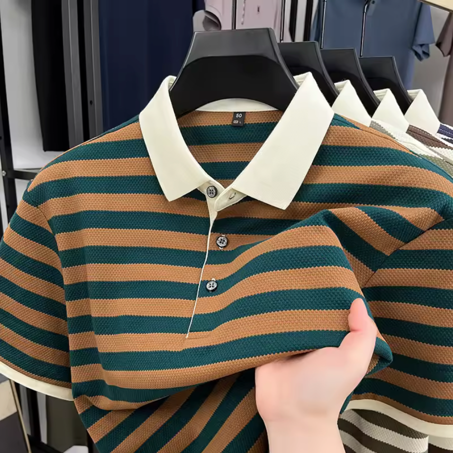 RETRO STRIPED POLO