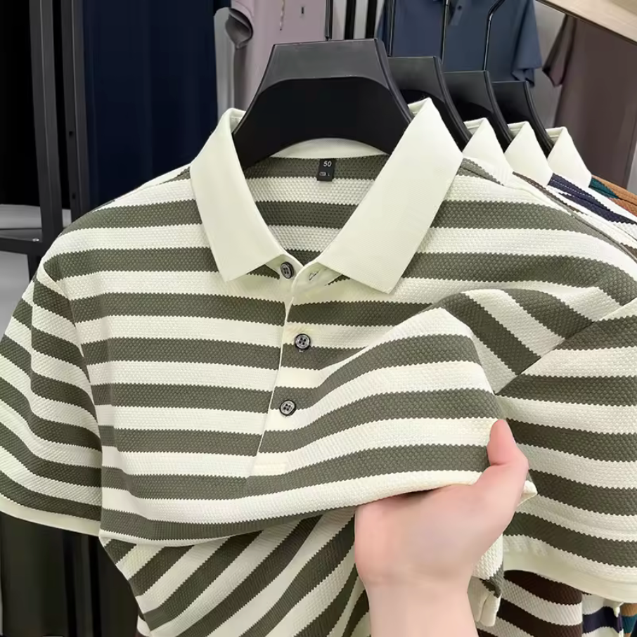 RETRO STRIPED POLO