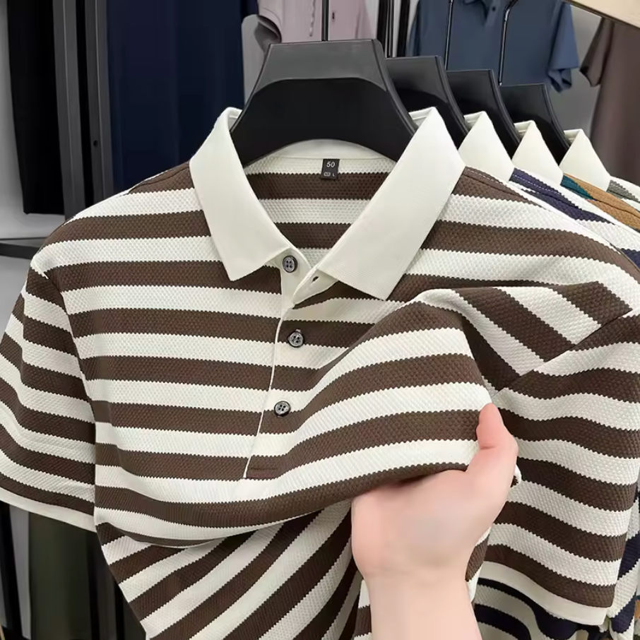 RETRO STRIPED POLO