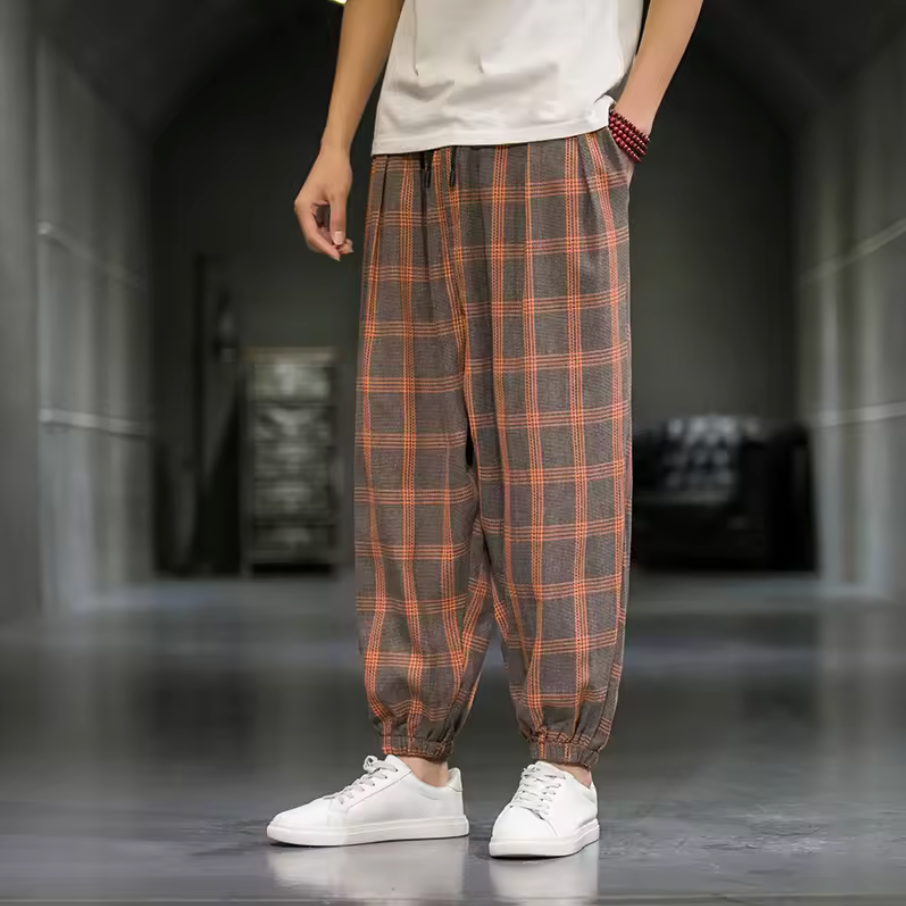 RELAX COTTON HAREM PANTS