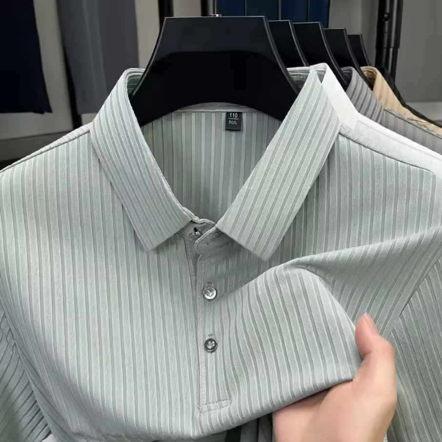 TENNIS STRIPE POLO SHIRT