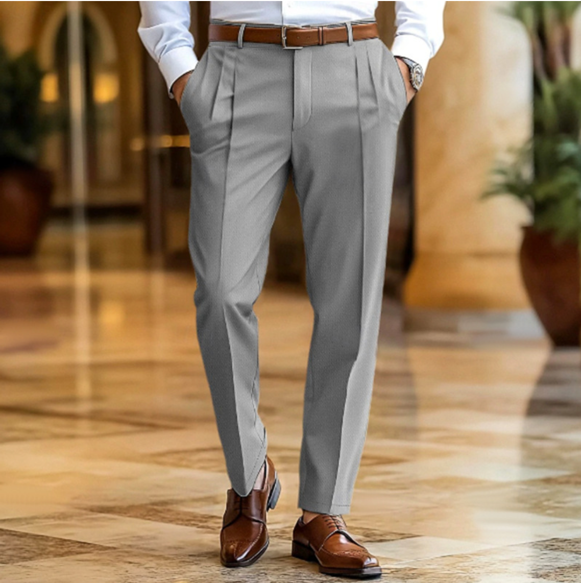 CLASSIC BUSINESS TROUSERS