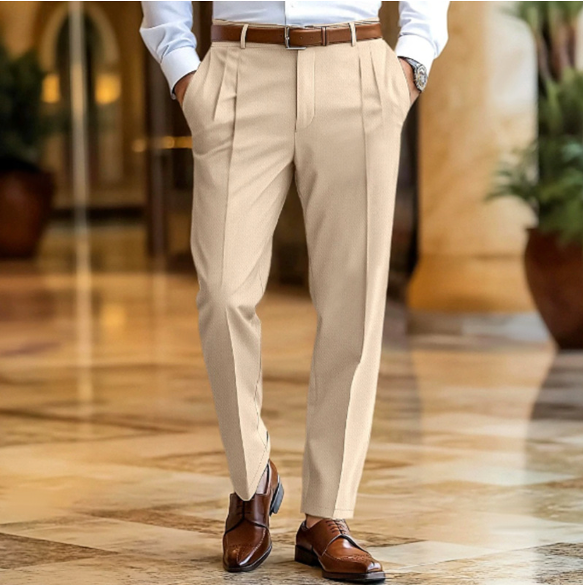 CLASSIC BUSINESS TROUSERS