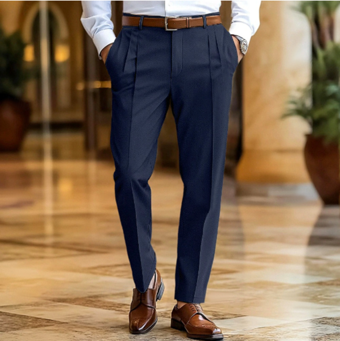 CLASSIC BUSINESS TROUSERS