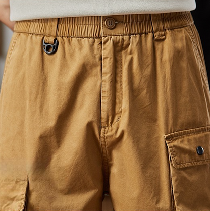 RELAXED FIT CARGO TROUSERS