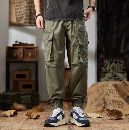 RELAXED FIT CARGO TROUSERS