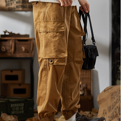RELAXED FIT CARGO TROUSERS
