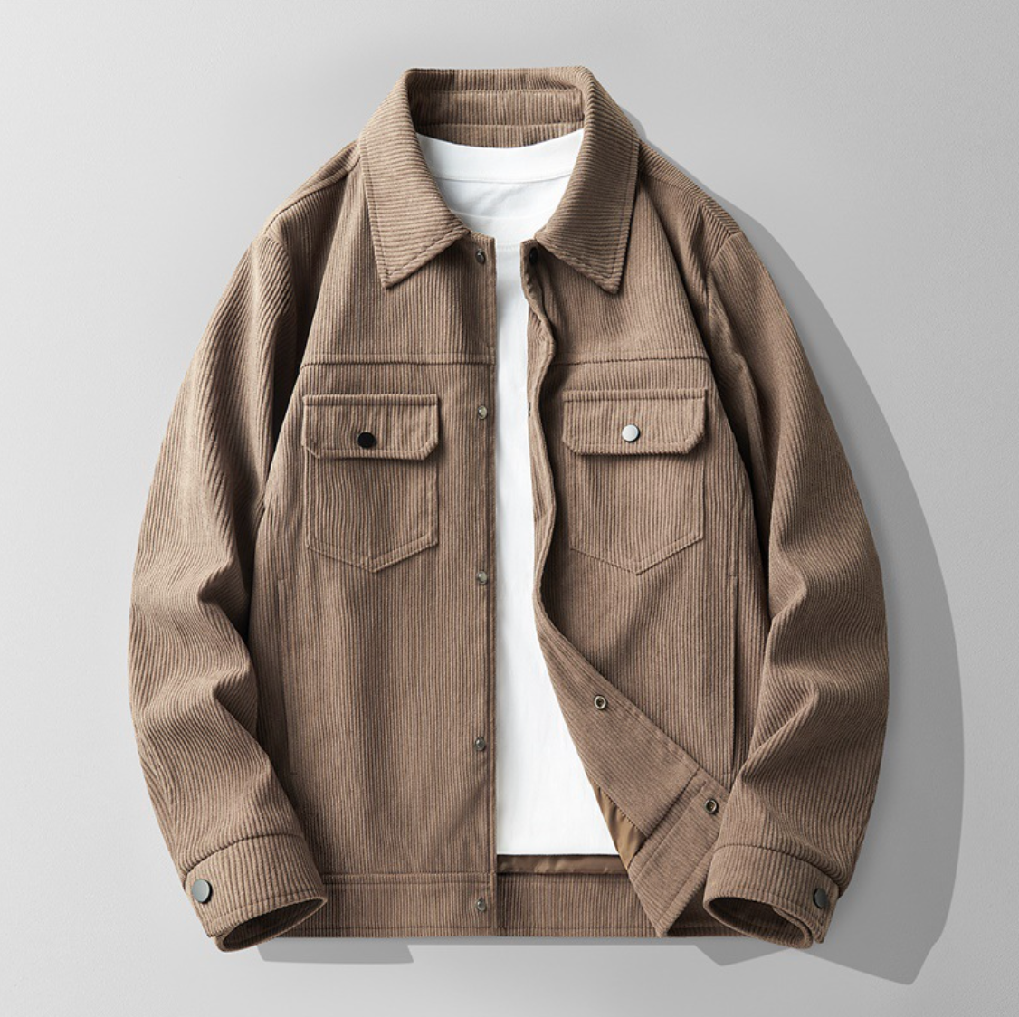 WARM CORDUROY CASUAL JACKET