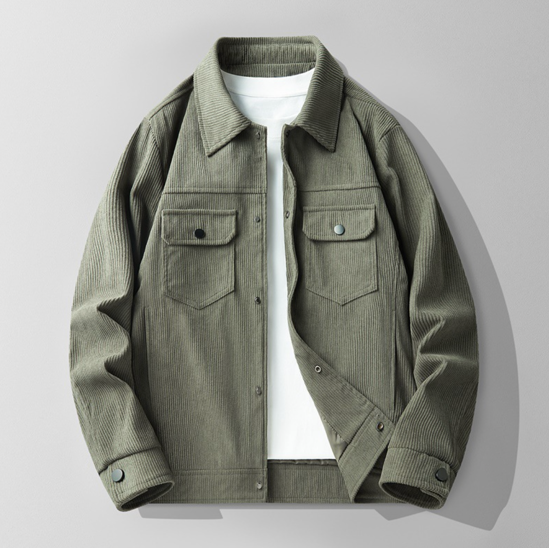 WARM CORDUROY CASUAL JACKET