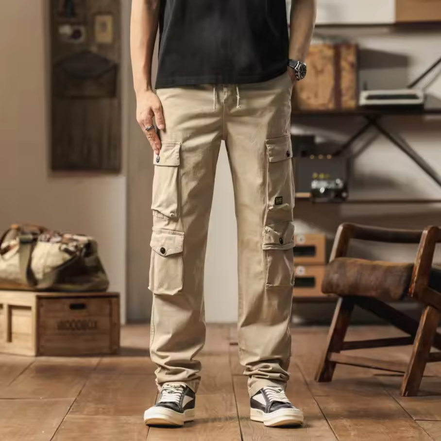MULTI-POCKET CARGO PANTS