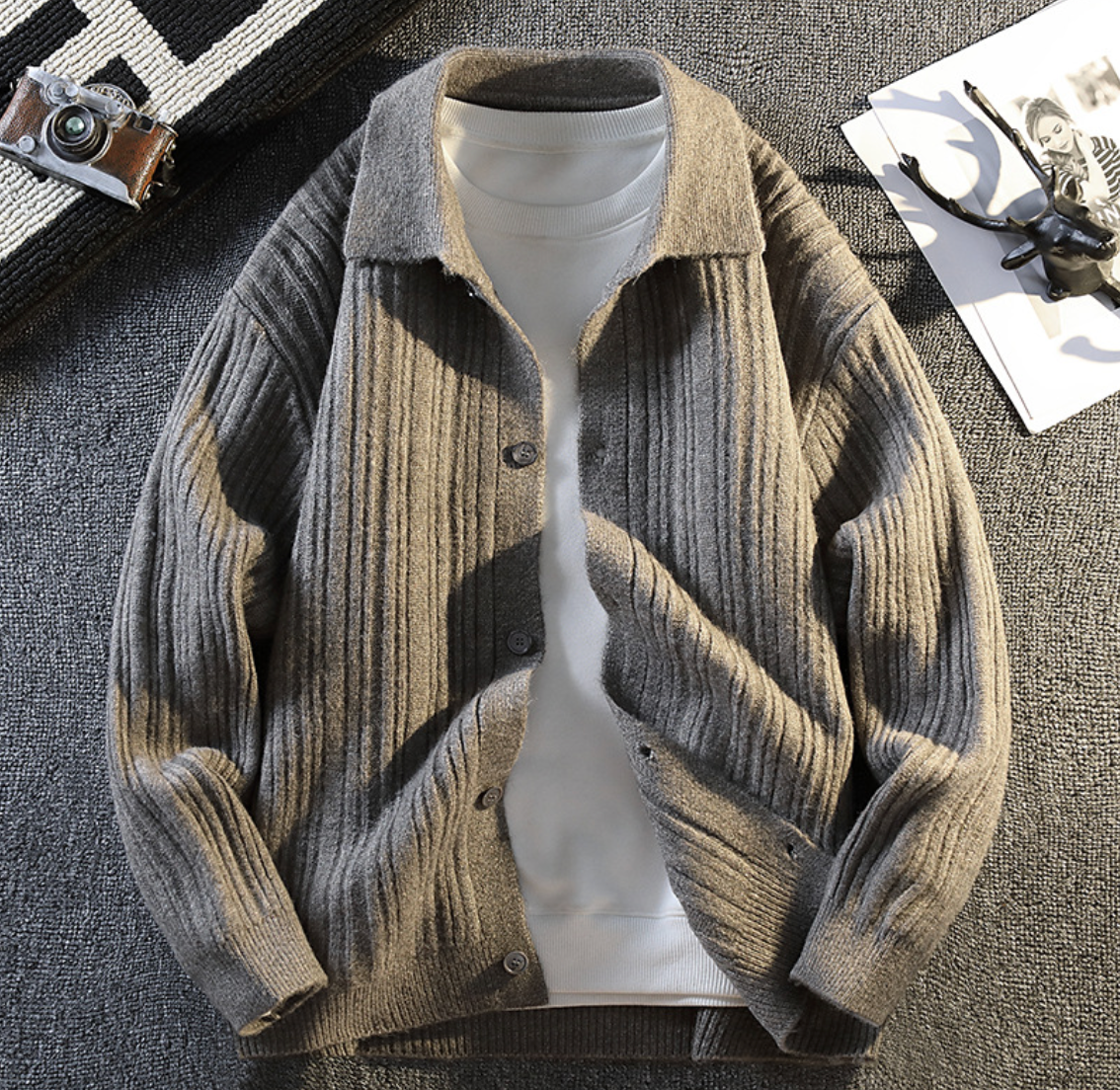 THICK WARM KNIT SWEATER