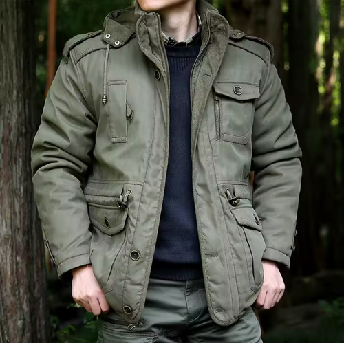 PRACTICAL COTTON-PADDED JACKET