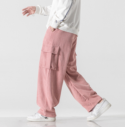CORDUROY CARGO PANTS