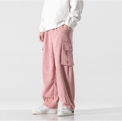 CORDUROY CARGO PANTS