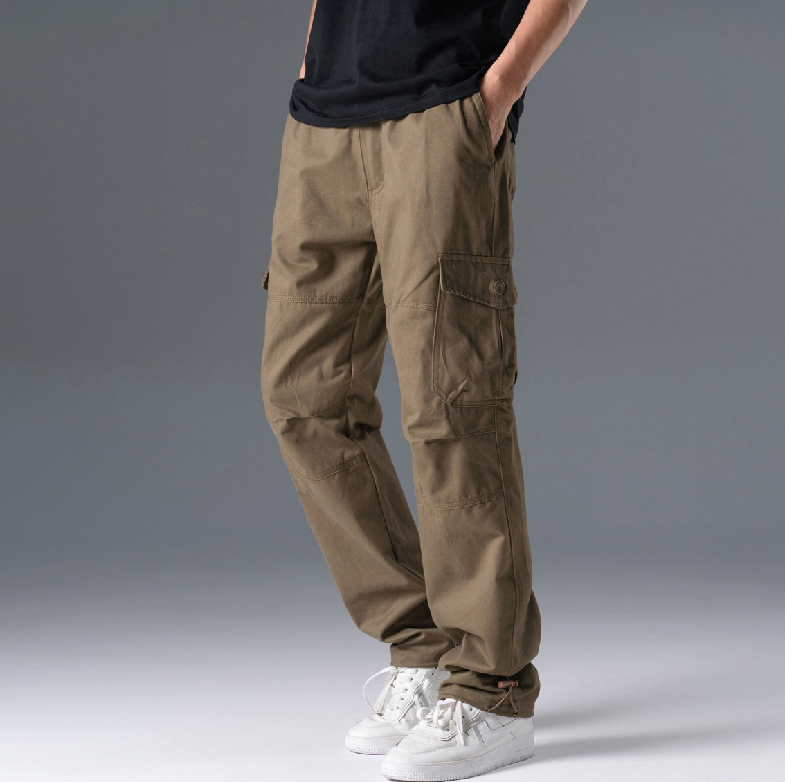 COTTON CARGO TROUSER