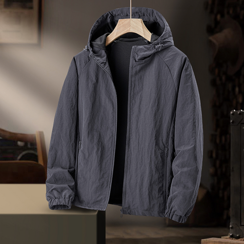 HOODED WINDREAKER JACKET