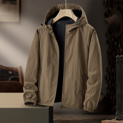 HOODED WINDREAKER JACKET