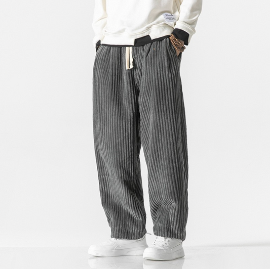 MODERN CORDUROY TROUSERS