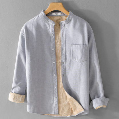 WARM FLEECE-LINED SHIRT