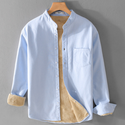 WARM FLEECE-LINED SHIRT